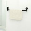 Bathroom, Wall Mounted Towel Rack, Adjustable Suction Cup Abs Material Towel Holder Towel Rail Bar for Bathroom Kitchen Single-Layer Minimalist/B