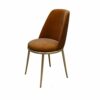 dining chair Kitchen Dining Room Furniture Chairs Simple Design Velvet Dining Chair With Backrest Sturdy Metal Legs For Office Lounge Dining Kitc