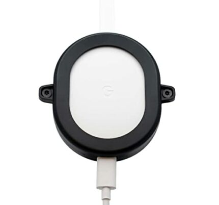 Solvacom Chromelock Secure TV Mount for Google Chromecast (Chromecast with Google TV ONLY) - Device Receiver Enclosure Anti-Theft Outlet TV Mount