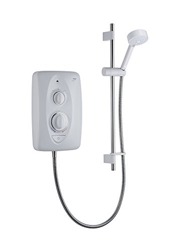 Mira Showers Jump Electric Shower Multi-Fit 8.5 KW Electric Shower White/Chrome 1.1788.010