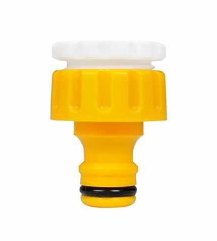 HOZELOCK - Outdoor Tap Connector ø 21mm - 26,5mm (1/2"- 3/4") : For Threaded Outdoor Taps, Watertight Connector, Adaptor to Connect a Garden Hose