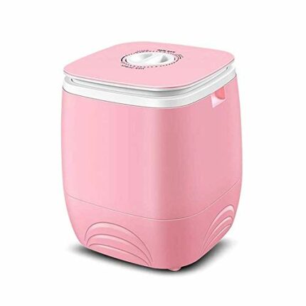 CHUNYU Portable Compact Mini Twin Tub Washing Machine Washer Spin Dryer (Color : Roze)