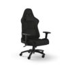 Corsair TC100 RELAXED Gaming Chair - Fabric - Racing-Inspired Design - Lumbar Pillow - Detachable Memory Foam Neck Pillow - Adjustable Seat Heigh