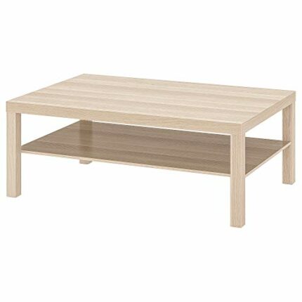 Ikea LACK coffee table, 118x78 cm, white stained oak effect