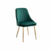 WALNUT Modern Minimalist Dining Chair Sponge Restaurant Furniture Chair Restaurant Modern China Iron Chair Wood Kitchen Rest (Color : C)