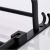 Towel Rack Towel Rail Foldable With Hook Towel Rack Bathroom Black Space Aluminum Rack Kitchen And Bathroom Hotel Office 60cm (Size : 60cm)