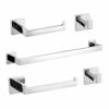 TURS 5-Pieces Bathroom Hardware Accessories Set Stainless Steel Brushed Gold Towel Bar Holder Sets, Wall Mounted,Q7LSJ-P5