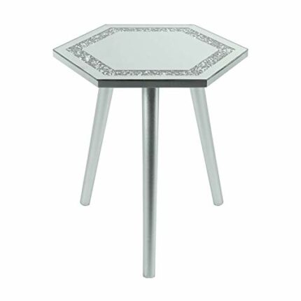 lesser and pavey LP46646 Multi Crystal Table | For Adults | Multicolor Accessory, Grey