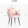 dining chair Kitchen Dining Room Furniture Chairs Home Velvet Dining Chair Set Of 2 Modern Accent Leisure Armchair Upholstered Living Room Chairs
