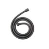 Black Shower Hose Stainless Steel Shower Bath Extension Replacement Part Bathroom 1.5m Flexible Hose Handheld Shower