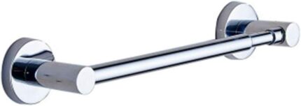 XHALERY Wall-Mounted Towel Rail Retractable, Free-Adjustable Towel Rack for a Clean Atmosphere, for Kitchen Bathroom Toilet Hotel Office Single P