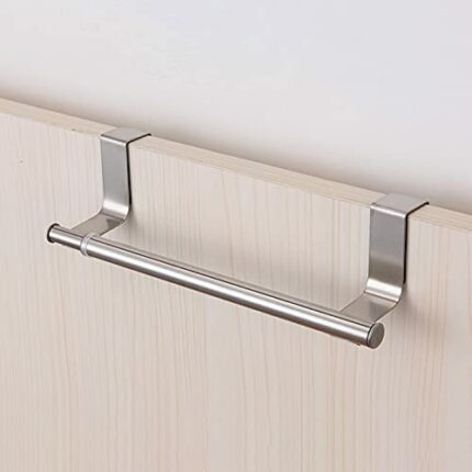 HIGOH Towel Racks, Towel Rail for Bathroom,5Pcs Stainless Steel Telesbath Towel Holder,Bathroom Towel Bar,Wall Mounted Towel Hanger,Single Hook D