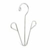Cabilock 4pcs Steel Clo with Hooks Hanger Dry Shoe Rack Hangers Metal Slippers for Shelf Home Organizer Hook Space Boot Racks Display Drying Hous