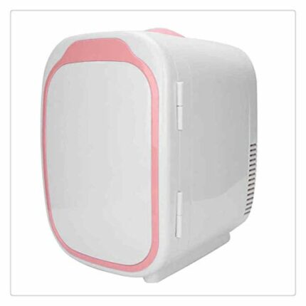 Hbao Makeup Accessories 6L Mini Makeup Fridge Household Car Cosmetics Refrigerator Portable Makeup Electric Cooler Makeup Tool Kits