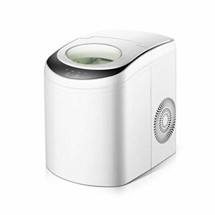 QUIM Portable Compact Maker, Counter Top Ice Making Machine, Round Ice Cube Making Machine Fully Automatic