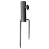 WANAONE Umbrella Base Home Garden For Park Patio Solid Adjustable Beach Portable Pole Holder Heavy Duty Easy Setup Outdoor Ground Insert Iron Par
