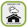 Bavaria Home Style Collection Coconut Doormat for Outdoor and Indoor Use, Dirt Trapper Mat, Coconut Fibre, Door Mat 40 x 60 cm, Coconut Mat, Door