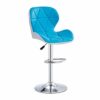 DINGZZ Bar Stools Counter Height Adjustable Bar Chairs With Back Barstools Set Leather Swivel Bar Stool Kitchen Counter Stools Dining Chairs