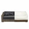Amazon Basics Griffen 3-Seater Sofa Cover, Beige / Tan