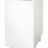 Berlioz Creations CP4BB One door kitchen base cabinet High Gloss White 40 x 52 x 83 cm