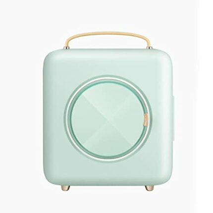 SDFGH Cosmetics Skin Care Products Refrigerated Beauty Small Refrigerator Storage Mask Heating Constant Temperature Preservation (Color : Vert, S