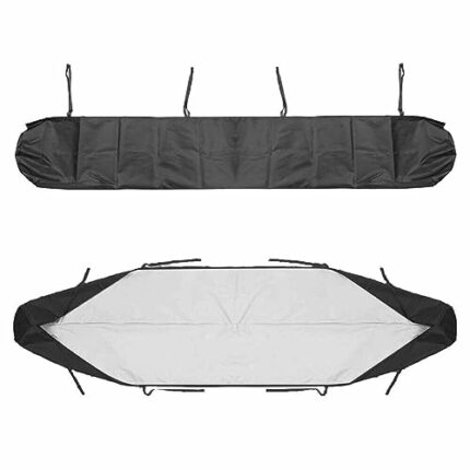 Uposao Patio Awning Cover Waterproof Replacement Awning Cover Sun Protection Dustproof Awning Storage Bag with String for Outdoor Garden Patio