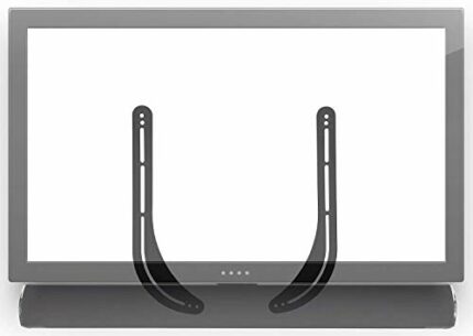 Mount-It! Soundbar Mount, Universal Sound Bar TV Bracket for Mounting Above or Under TV, Fits Sonos, Samsung, Sony, Vizio, Adjustable Arm Fits 32