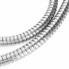 BARGAIN FACTORY Shower Hose 2m/78.74" Long Stainless Steel Universal Replacement Flexible Hose Shower Anti-Kink Pipe, Chrome Effect Long Shower H