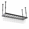 Ceiling Stylish Simplicity Industrial Retro Wine Glass Stylish Simplicity Rack Iron Metal Creative Display Inverted High Glass Rack Bar Restauran