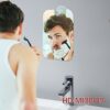 Witwar Shower Mirror, 2 Pack Fogless Travel Acrylic Mirror with Suction Cup For Shaving Portable Camping Travel Shave Makeup Mirrors Removable An