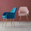 dining chair Kitchen Dining Room Furniture Chairs Set Of 4 Dining Chairs Kitchen Chairs Living Room Chairs Sturdy Metal Feet For Living Room Bedr