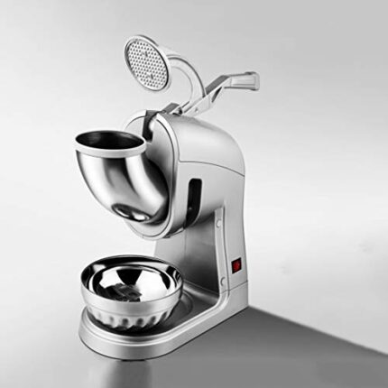 SBSNH Commercial Ice Crusher, Ice Machine, Tea Shop, Snowflake Machine, Electric Sand Ice Machine, Ice Machine, Ice Machine