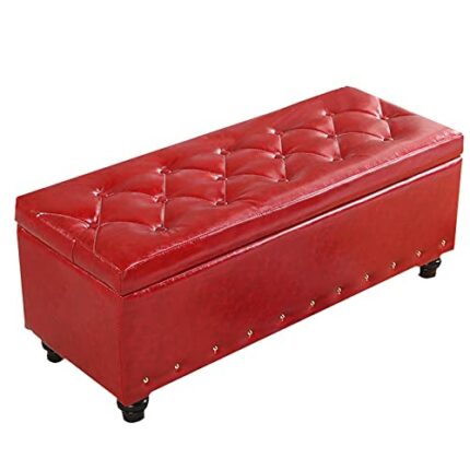 shoe storage bench ottoman Storage Benches Faux Leather storage Ottoman bench, Rectangule Lift Top storage Bench,Tufted Bedroom Bench,Modern Foot