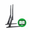 conecto CC50301 Stand for TVs with 94-178 cm (37-70 Inches), 5-Level Height Adjustable, Cable Management, Maximum Load 35.0 kg, VESA 600 x 400, B