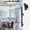 No Stud TV Mount for All Brand 32-75Inch TVs, Universal Studless TV Drywall Mount Bracket for Flat Screen TVs Monitors, Low Profile, Loading Capa