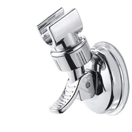 Shower Head Holder Adjustable Removable Shower Wall Bracket Suction Cup Shower Head Mount Reusable No Drill Waterproof, Shower Head Holder Replac