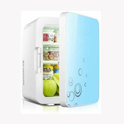 SDFGH 10 Liter Small Refrigerator Mini Small Household Dormitory Student Refrigerated Mini Refrigerator Car Refrigerator