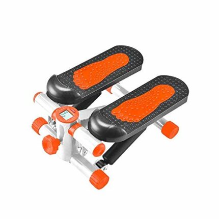 TWDYC Fitness Stair Stepper For Women And Man,Mini Stepper Fitness Cardio Exercise Trainer,Stepper Exercises Equipment With LCD Monitor And Resis