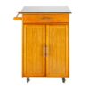 DINGZZ Storage Trolley With Table Top Drawers And Cabinets Practical Removable Kitchen Trolley Storage Assistant