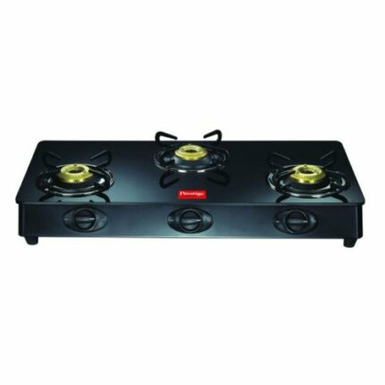 Prestige Blackline Smart Gas Stove Furnace Burner Cooktop 3 Burners