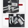 Towel Rack Holder Bathroom,Single Layer Wall Mount 90 Folding Towel Rail with Hooks,Storage Shelf with 3 Towel Bar 80Cm