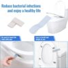 Toilet Flush Button, 2 Pack Toilet Flush Button Replacement, 38mm Dual Flush Toilet Push Button, Push Button Toilet Flush for Bathroom Toilet Rep