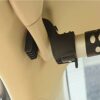 ALREMO HUANGXING - Car Telescopic Clothes Hanger Bar, Car Clothes Rod Bar, Heavy Duty Non Slip Rubber Clothes Bar for Travel, 89.5 151Cm,1Pcs