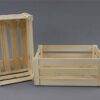 Decocraft WOODEN CRATE PLAIN WOOD DECOUPAGE BIG MAKE IT VINTAGE (PD31)