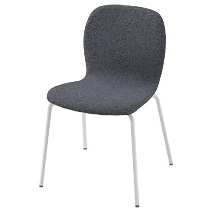 Ikea KARLPETTER chair, Gunnared medium grey/Sefast white