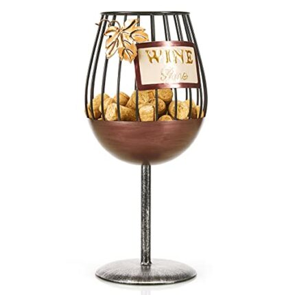 Yawill Wine Cork Holder (13.75" H Wine Glass)