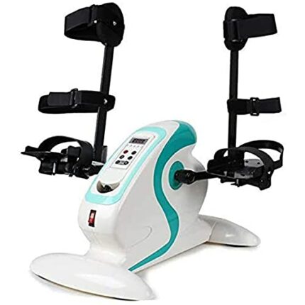 LUNEZY Motorized Exercise Cycle/Bike for The Handicapped & Disabled, Electric Pedal Exerciser with Leg Protector Bracket, Rehabilitation Trainer
