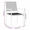 vidaXL Garden Dining Set 7 Piece, Table and Chairs for Patio, Outdoor Lounge Set for Dinner, Dinner Table Set, Modern Style, Poly Rattan and Stee