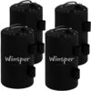 Winsper Canopy Weights Bag, 176 LBS Tent Weights Set of 4-20L Heavy Duty Portable Water/Sand Weights Strong Windproof for Pop up Canopy, Tent, Ga