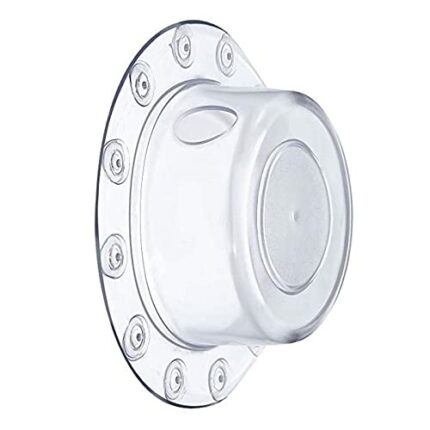 GreeSuit Bathtub Overflow Drain Suction Cover/Plug for Deep Water Baths, Deep Bath Drain Cover Adds Inches of Tub Water for Warmer and Comfortabl